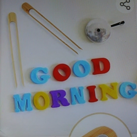 Magnetic bamboo toaster tongs - set of 2 - Picture 2 of 3